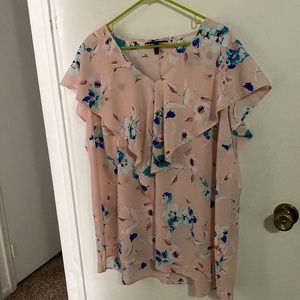 Lane Bryant Size 20 Floral Top